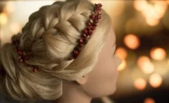 Red Berry Tiara Berries Wreath Tiara Red Crown Christmas Headpiece Rustic Wreath Floral Crown Red Party Christmas Gift -Cheap Bags & Purses Store il fullxfull.3540402646 6pel