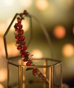 Red Berry Tiara Berries Wreath Tiara Red Crown Christmas Headpiece Rustic Wreath Floral Crown Red Party Christmas Gift -Cheap Bags & Purses Store il fullxfull.3540402684 mnkg