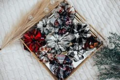 Christmas Scrunchie 12-Day Advent Calendar - Christmas Gifts For Her, Stocking Stuffer, Christmas Scrunchies - Hair Accessories -Cheap Bags & Purses Store il fullxfull.3550452479 ih2g