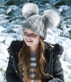 Double Pom Pom Beanie Winter Hat For Kids, Adults, Babies Warm Snug Cosy Winter Cap Fashionable Cute Accessory Gift Idea Birthday Christmas -Cheap Bags & Purses Store il fullxfull.3567455707 bazi