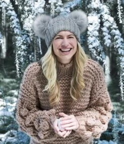 Double Pom Pom Beanie Winter Hat For Kids, Adults, Babies Warm Snug Cosy Winter Cap Fashionable Cute Accessory Gift Idea Birthday Christmas -Cheap Bags & Purses Store il fullxfull.3567455805 dwym