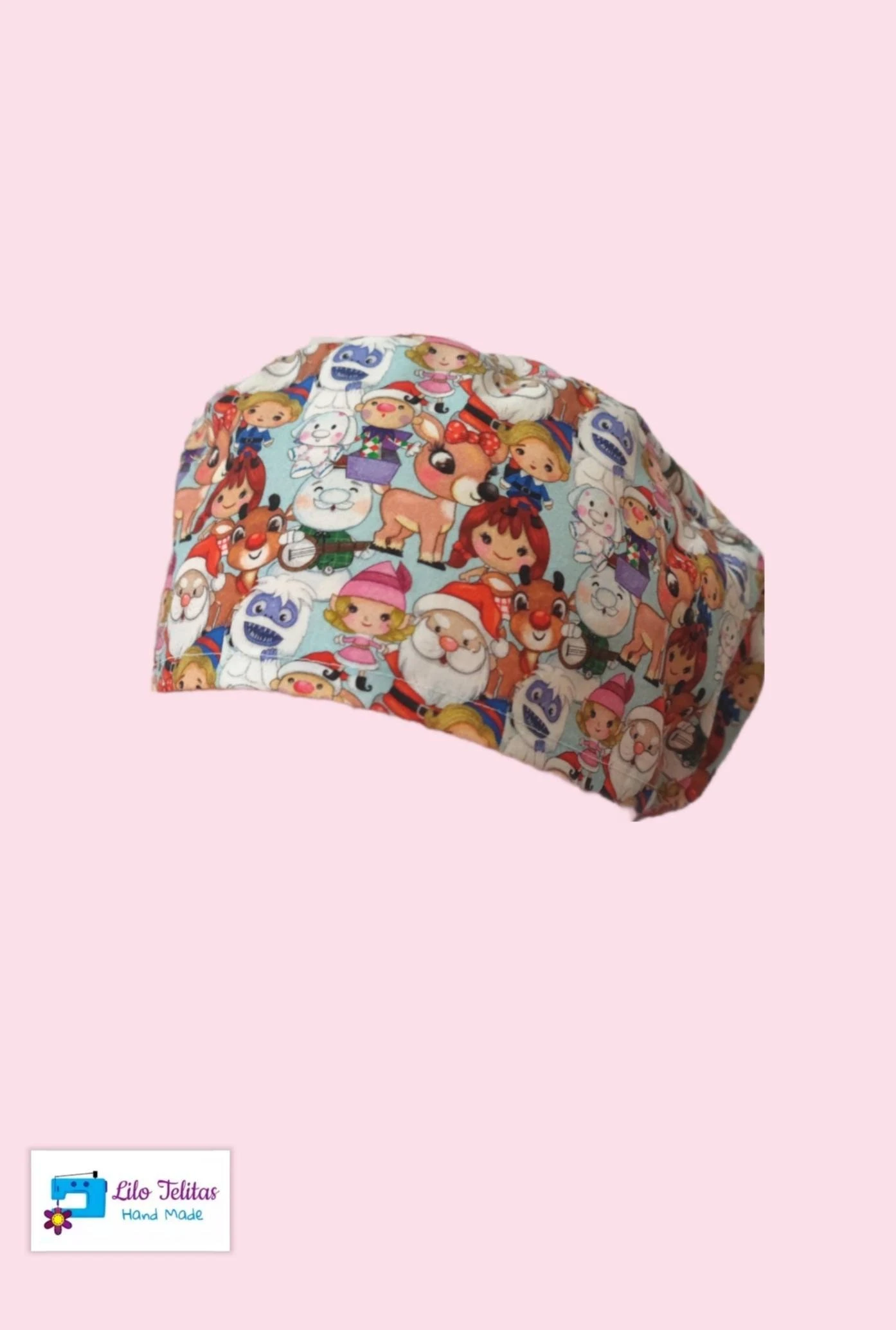 Christmas Operating Room Hat, Sanitary Hat Long Hair, Personalized Nurse Gift, Hospital Accessory, Christmas Gift 4 Christmas Operating Room Hat, Sanitary Hat Long Hair, Personalized Nurse Gift, Hospital Accessory, Christmas Gift - Image 2