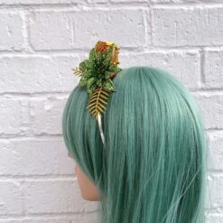 Red And Green, Sparkly Hair Accessory, Christmas Headband, Gold Glitter, Festive Hairband, December Fascinator, Gift For Mum, Party Outfit -Cheap Bags & Purses Store il fullxfull.3581650505 hy2a