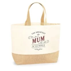 Mum Gift Bag Birthday Present For Mum Keepsake Christmas Mum Shopping Tote Bag Mother’s Day - Size: 36 X 34 X 13 Cm