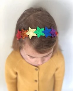 Handmade Star Glitter Headband. Gift, Party, Statement, Flower Girl, Rainbow, Christmas, Stocking Filler, Christmas Eve Box -Cheap Bags & Purses Store il fullxfull.3694449998 a8zw