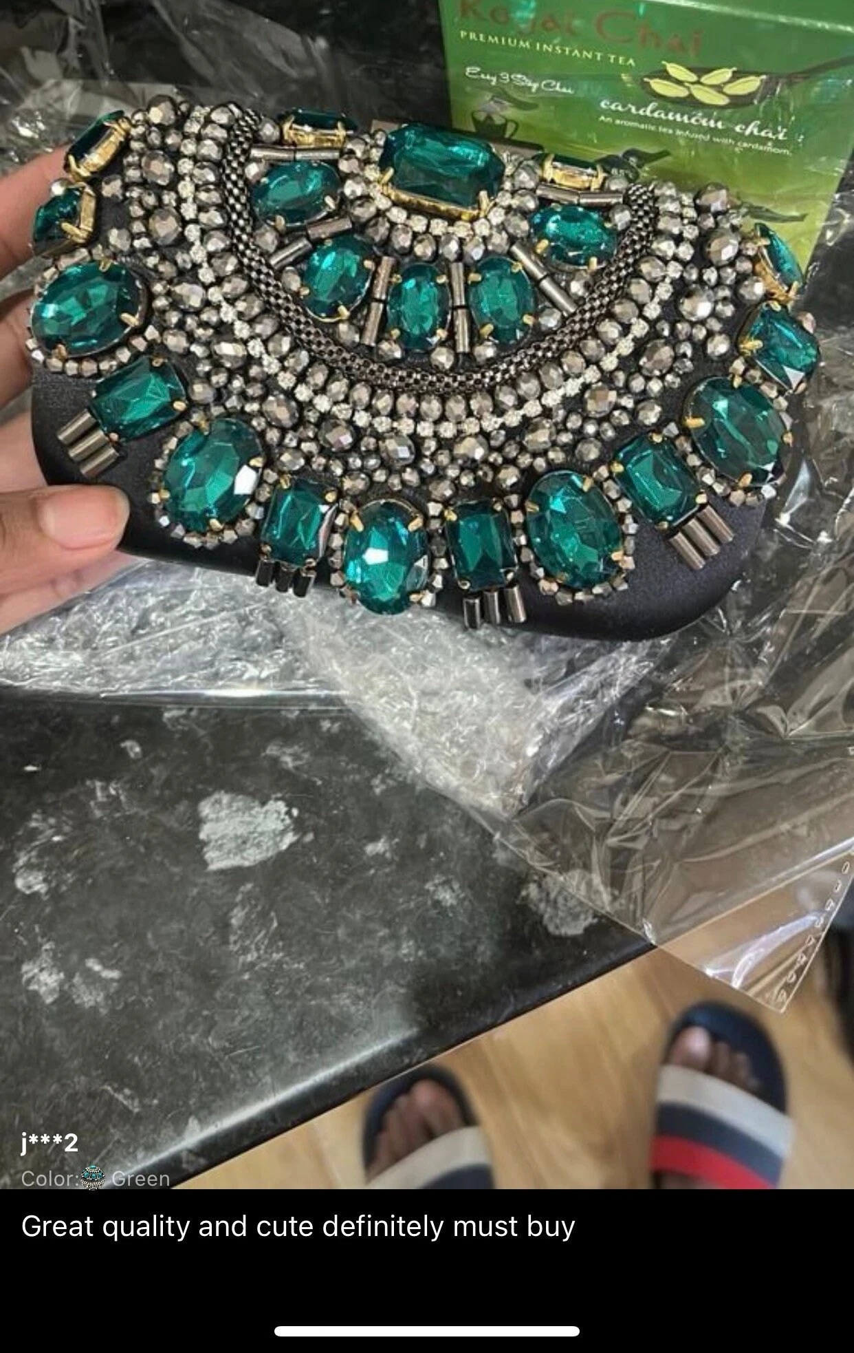 Green/ Blue Rhinestone Bridal Clutch/ Wedding/ Bridal/ Mehndi/ Evening Bag/ Party/ Date Night/ Anniversary/ Birthday/ Gift/ Christmas 6 Green/ Blue Rhinestone Bridal Clutch/ Wedding/ Bridal/ Mehndi/ Evening Bag/ Party/ Date Night/ Anniversary/ Birthday/ Gift/ Christmas - Image 4