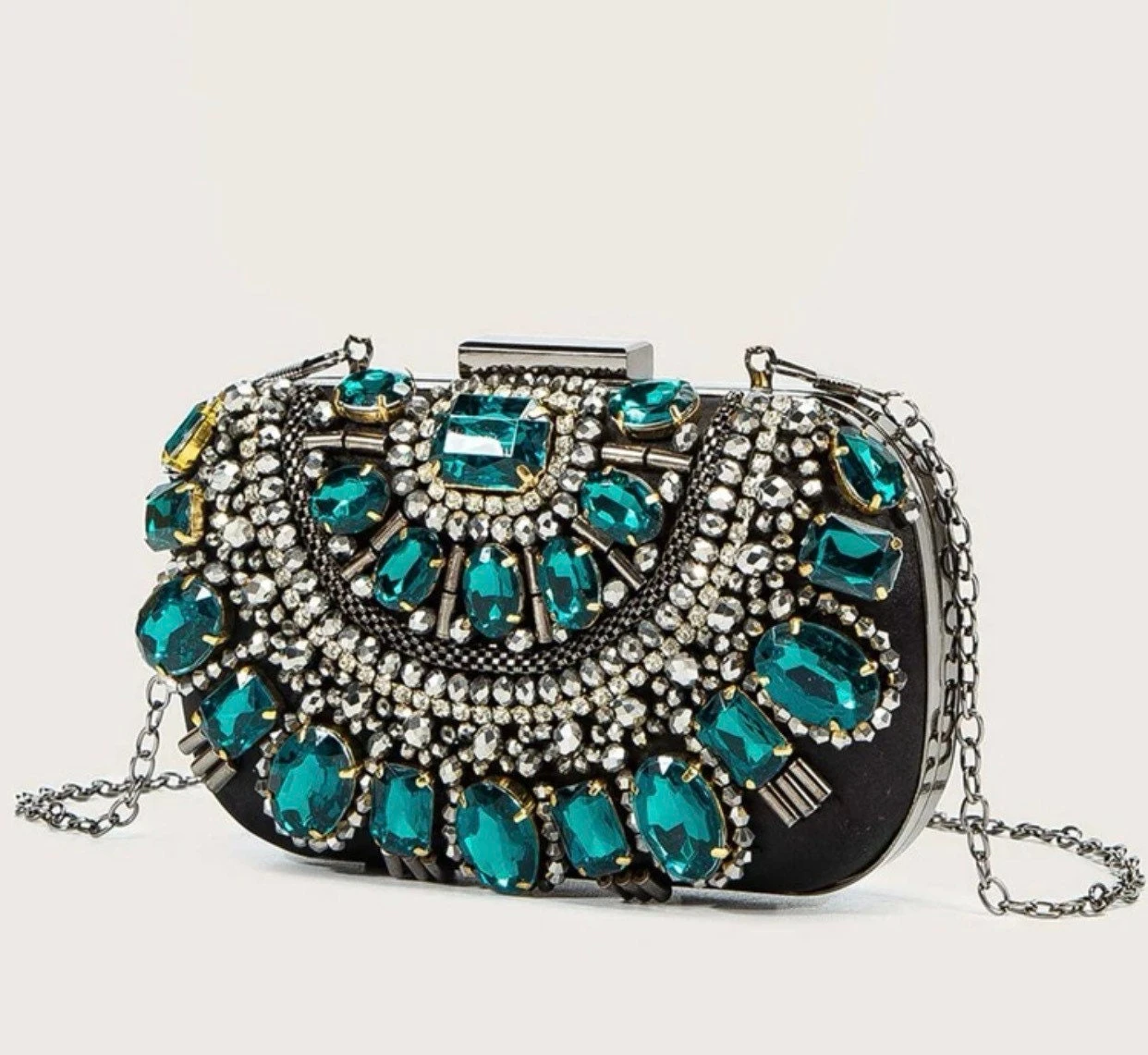 Green/ Blue Rhinestone Bridal Clutch/ Wedding/ Bridal/ Mehndi/ Evening Bag/ Party/ Date Night/ Anniversary/ Birthday/ Gift/ Christmas 3 Green/ Blue Rhinestone Bridal Clutch/ Wedding/ Bridal/ Mehndi/ Evening Bag/ Party/ Date Night/ Anniversary/ Birthday/ Gift/ Christmas