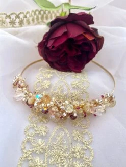 Adult Or Child's Crystal Headpiece, Plum Bridal Headband, Vintage Bridal Headdress, Vintage Wedding Guest Hair Piece, Christmas Headband, -Cheap Bags & Purses Store il fullxfull.3994577932 9gkq