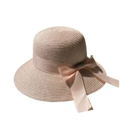 Vintage Summer Straw Hat, Beach Hat With Bow, Sun Visor Hat, Summer Hat With Ribbon, UV Protection, Fashion Sun Hat,Christmas Gift -Cheap Bags & Purses Store il fullxfull.4013308595 o7qk