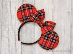 Tartan Minnie Ears, Christmas Mouse Ears, Disney Ears -Cheap Bags & Purses Store il fullxfull.4035108860 hqyz