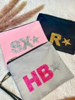 Bachelorette Gifts, Travel Bag Initial Bag, Birthday Gift For Friend Christmas Gift, Bridal Shower Gift ,New Mom Gift Patches