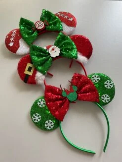Christmas Minnie Ears / Disney Christmas Ears
