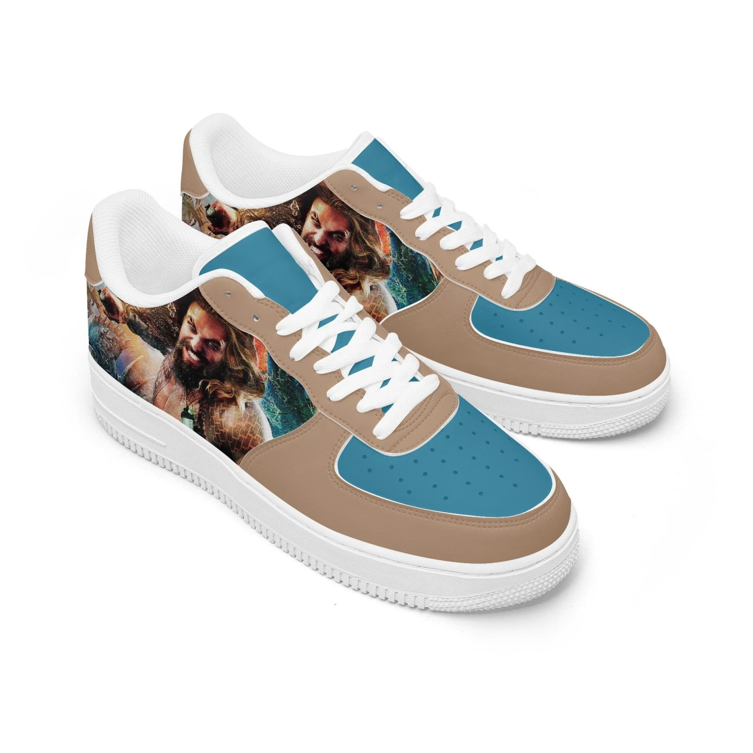 Aquaman Shoes, Sneakers, Leather Low Tops For Men, Women, Kids, Unisex Birthday Gift, Christmas 3 Aquaman Shoes, Sneakers, Leather Low Tops For Men, Women, Kids, Unisex Birthday Gift, Christmas