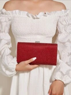 Rhinestone Clutch Bag/ Bridal/ Wedding/ Party/ Birthday/ Anniversary/ Night Out/ Date Night/ Formal Event/ Special Occasion/ Christmas -Cheap Bags & Purses Store il fullxfull.4120491138 jfw2