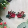 Felt Reindeer Antler Clip Set, Festive Headband With Felted Flowers, Ideal Christmas Day Outfit And Christmas Hairstyles -Cheap Bags & Purses Store il fullxfull.4135638386 p3w1