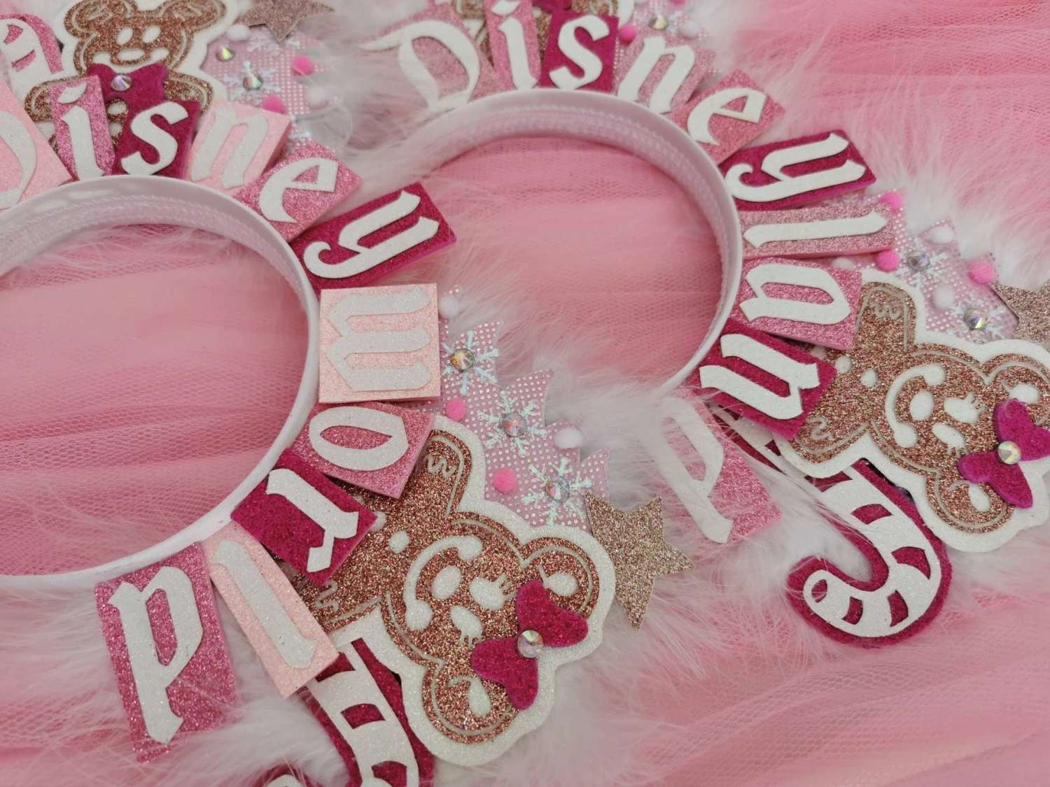 Deluxe Gingerbread Mickey Ears - Christmas Ears - Christmas Tree Headband Xmas Minnie Mouse Ears - DLP WDW Park Ears By Luby And Lola 8 Deluxe Gingerbread Mickey Ears - Christmas Ears - Christmas Tree Headband Xmas Minnie Mouse Ears - DLP WDW Park Ears By Luby And Lola - Image 6