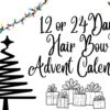 Bow Advent Calendar, Christmas Advent Calendar, Hair Bow Set, Hair Bow Bundle, 24 Day Advent, 12 Day Advent, Filled Advent -Cheap Bags & Purses Store il fullxfull.4199813123 211w