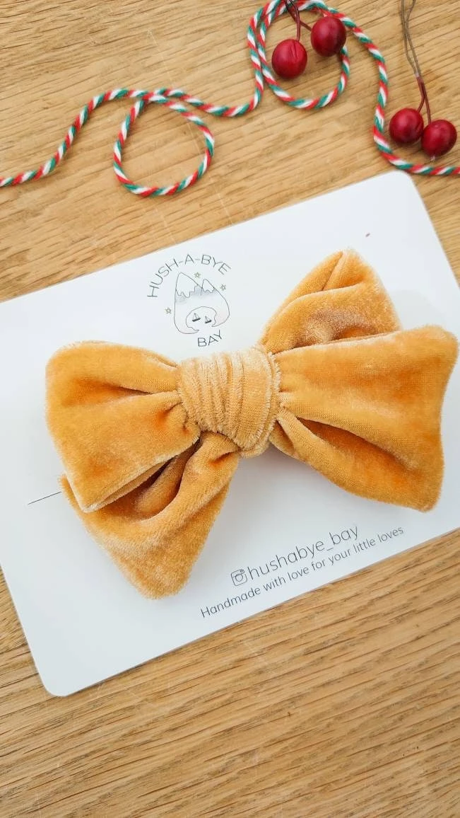 Velvet Bows - Clips Or Headbands, Girls Bows, Baby Hair Clips, Baby Headbands, Baby Bows, Christmas Bows, Toddler Hair Clips, Barrettes 8 Velvet Bows - Clips Or Headbands, Girls Bows, Baby Hair Clips, Baby Headbands, Baby Bows, Christmas Bows, Toddler Hair Clips, Barrettes - Image 6