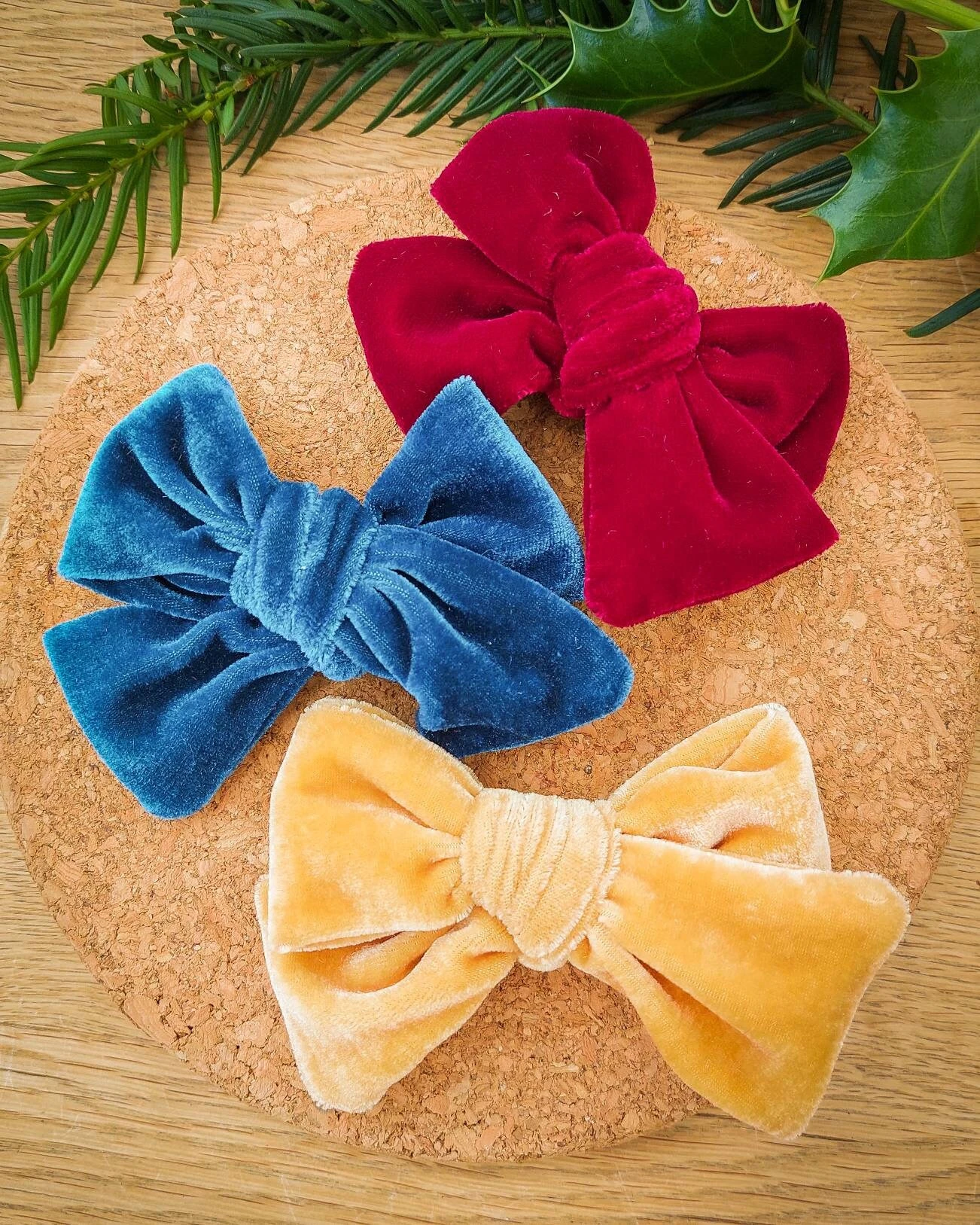 Velvet Bows - Clips Or Headbands, Girls Bows, Baby Hair Clips, Baby Headbands, Baby Bows, Christmas Bows, Toddler Hair Clips, Barrettes 10 Velvet Bows - Clips Or Headbands, Girls Bows, Baby Hair Clips, Baby Headbands, Baby Bows, Christmas Bows, Toddler Hair Clips, Barrettes - Image 8