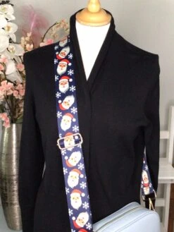 Christmas Bag Strap, Snowman Bag Strap, Santa Bag Strap, Crossbody Bag Straps