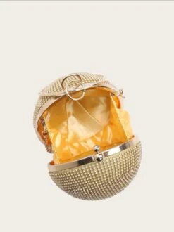 Allover Rhinestone Circle Bag/ Bridal/ Clutch Bag/ Evening Bag/ Wedding/ Party/ Engagement/ Anniversary/ Night Out/ Christmas / Gift -Cheap Bags & Purses Store il fullxfull.4219662343 h2jg