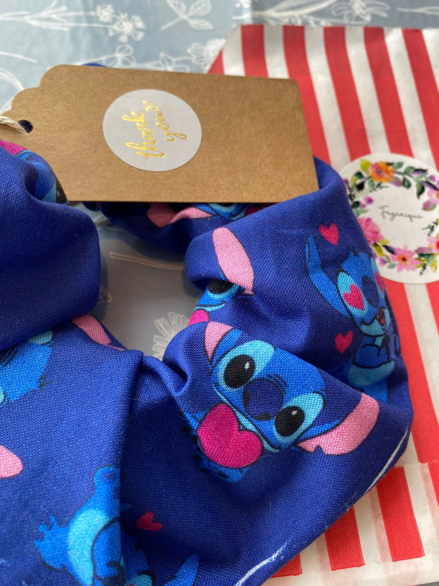 Stitch Scrunchies,Disney Inspired Gift Box ,Christmas Gift , Birthday,Sweets, Teen . 11 Stitch Scrunchies,Disney Inspired Gift Box ,Christmas Gift , Birthday,Sweets, Teen . - Image 9