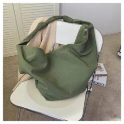 Waterproof Nylon Shoulder Bag, Korean Knotted Minimalist Hobo Tote Bag, Large Capacity Bag, Gift For Her, Christmas Gift -Cheap Bags & Purses Store il fullxfull.4238186224 5ugj