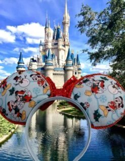 Mickey Minnie Christmas Inspired Mickey Headband Ears -Cheap Bags & Purses Store il fullxfull.4260644891 nt10