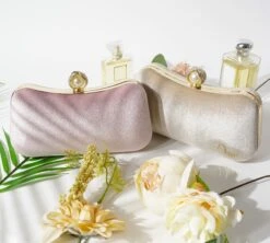 Double-Strap Clutch, Convertible Shoulder Bag, Christmas & Holiday, Removable Gold-Plated Chain Evening Clutch, Wedding, Prom Night Out -Cheap Bags & Purses Store il fullxfull.4261345402 6ant