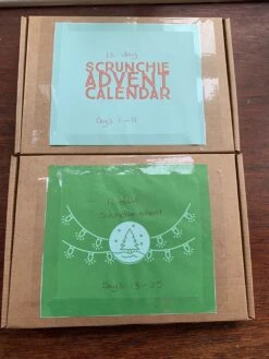Scrunchie Advent Calendar, Countdown To Christmas, Advent Calender, Scrunchie Advent Calender, 12 Days Of Advent, 24 Days Of Advent, Xmas -Cheap Bags & Purses Store il fullxfull.4287612082 pxpb