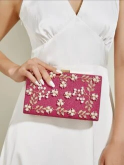 Rhinestone/ Pearl Design Clutch Bag/ Evening Bag/ Bridal/ Wedding/ Anniversary/ Engagement/ Birthday/ Party/ Gift/ Formal Event/ Christmas -Cheap Bags & Purses Store il fullxfull.4299273692 87nm