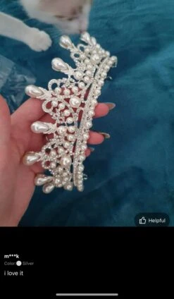 Bridal Rhinestone Pearl Tiara/ Bridal/ Wedding/ Engagement/ Anniversary/ Birthday/ Party/ Gift/ Christmas/ Valentines/ Formal Event/ Prom 14 Bridal Rhinestone Pearl Tiara/ Bridal/ Wedding/ Engagement/ Anniversary/ Birthday/ Party/ Gift/ Christmas/ Valentines/ Formal Event/ Prom -Cheap Bags & Purses Store il fullxfull.4299902904 8aci