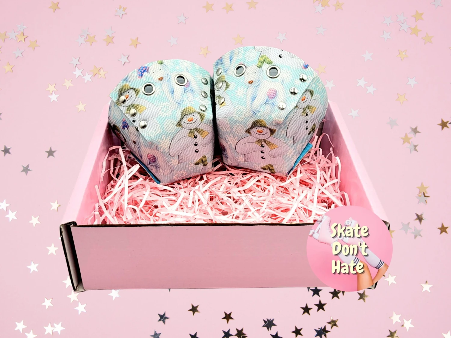 Snowman Roller Skate Toe Guards, Christmas Toe Caps, Snow Dog Toe Guards, Blue Toe Guards, Winter Roller Skate Accessories Cup 2 Snowman Roller Skate Toe Guards, Christmas Toe Caps, Snow Dog Toe Guards, Blue Toe Guards, Winter Roller Skate Accessories Cup