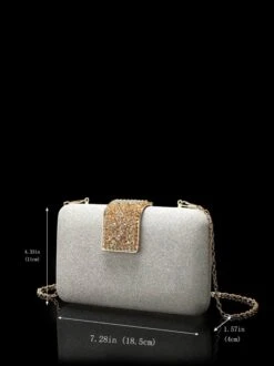 Rhinestone Glitter Clutch Bag/ Evening Bag/ Bridal/ Wedding/ Party/ Engagement/ Anniversary/ Formal Event/ Special Occasion/ Christmas -Cheap Bags & Purses Store il fullxfull.4323649344 iwmt