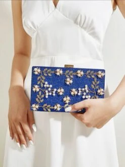 Rhinestone/ Pearl Design Clutch Bag/ Evening Bag/ Bridal/ Wedding/ Anniversary/ Engagement/ Birthday/ Party/ Gift/ Formal Event/ Christmas -Cheap Bags & Purses Store il fullxfull.4323665266 rlab