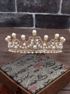 Bridal Rhinestone Pearl Tiara/ Bridal/ Wedding/ Engagement/ Anniversary/ Birthday/ Party/ Gift/ Christmas/ Valentines/ Formal Event/ Prom 17 Bridal Rhinestone Pearl Tiara/ Bridal/ Wedding/ Engagement/ Anniversary/ Birthday/ Party/ Gift/ Christmas/ Valentines/ Formal Event/ Prom -Cheap Bags & Purses Store il fullxfull.4347292279 i4as