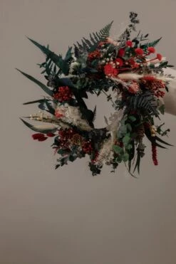 Modern Christmas Wreath No.26 / Soft Winter Door Wreath Christmas Decoration / Christmas Wreath / Xmas Door Wreath -Cheap Bags & Purses Store il fullxfull.4349745980 go4e