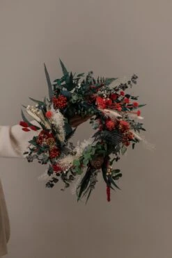 Modern Christmas Wreath No.26 / Soft Winter Door Wreath Christmas Decoration / Christmas Wreath / Xmas Door Wreath -Cheap Bags & Purses Store il fullxfull.4349745982 lznm