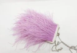 Ostrich, Ostrich Feather Evening Bag, Ostrich Feathers, Wedding Bag Pink, Bridesmaids Pink Bag, Evening Bag Pink With Ostrich, Christmas -Cheap Bags & Purses Store il fullxfull.4356532370 g4yv