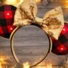 Christmas Tartan Mickey Minnie Ears, Christmas Mouse Ears, Holiday Minnie Ears,Mickey Christmas Ears., Seasonal Minnie Ears Headband 1 Christmas Tartan Mickey Minnie Ears, Christmas Mouse Ears, Holiday Minnie Ears,Mickey Christmas Ears., Seasonal Minnie Ears Headband -Cheap Bags & Purses Store il fullxfull.4357931137 1iaz