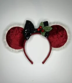 Christmas Velvet And Sequin Mouse Ears -Cheap Bags & Purses Store il fullxfull.4360855869 oy32
