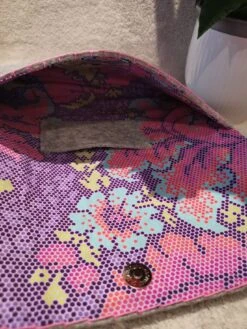 Grey Felt Clutch With Pink Stitches/Hand Sewing/Hand Made/Grey Bag/Felt Bag/Christmas Gift/Gift For Woman/Bag/Xmas/Valentines Day/ -Cheap Bags & Purses Store il fullxfull.4368608036 ivle