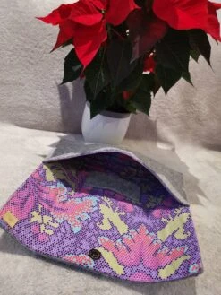 Grey Felt Clutch With Purple Stitches/Hand Sewing/Hand Made/Grey Bag/Felt Bag/Christmas Gift/Gift For Woman/Bag/Xmas/Valentines Day/ -Cheap Bags & Purses Store il fullxfull.4368642838 cffi