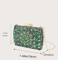Rhinestone Clutch Bag/ Box Bag/ Evening Bag/ Wedding/ Bridal/ Engagement/ Anniversary/ Night Out/ Formal Event/ Party / Birthday/ Christmas -Cheap Bags & Purses Store il fullxfull.4370924547 e7ay