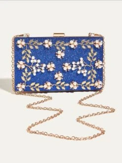 Rhinestone/ Pearl Design Clutch Bag/ Evening Bag/ Bridal/ Wedding/ Anniversary/ Engagement/ Birthday/ Party/ Gift/ Formal Event/ Christmas -Cheap Bags & Purses Store il fullxfull.4371057199 hq22