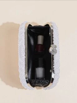 Pearl/ Rhinestone Clutch Box Bag/ Evening Bag/ Bridal/ Wedding/ Anniversary/ Engagement/ Birthday/ Party/ Christmas/ Special/formal Event -Cheap Bags & Purses Store il fullxfull.4375254907 813j