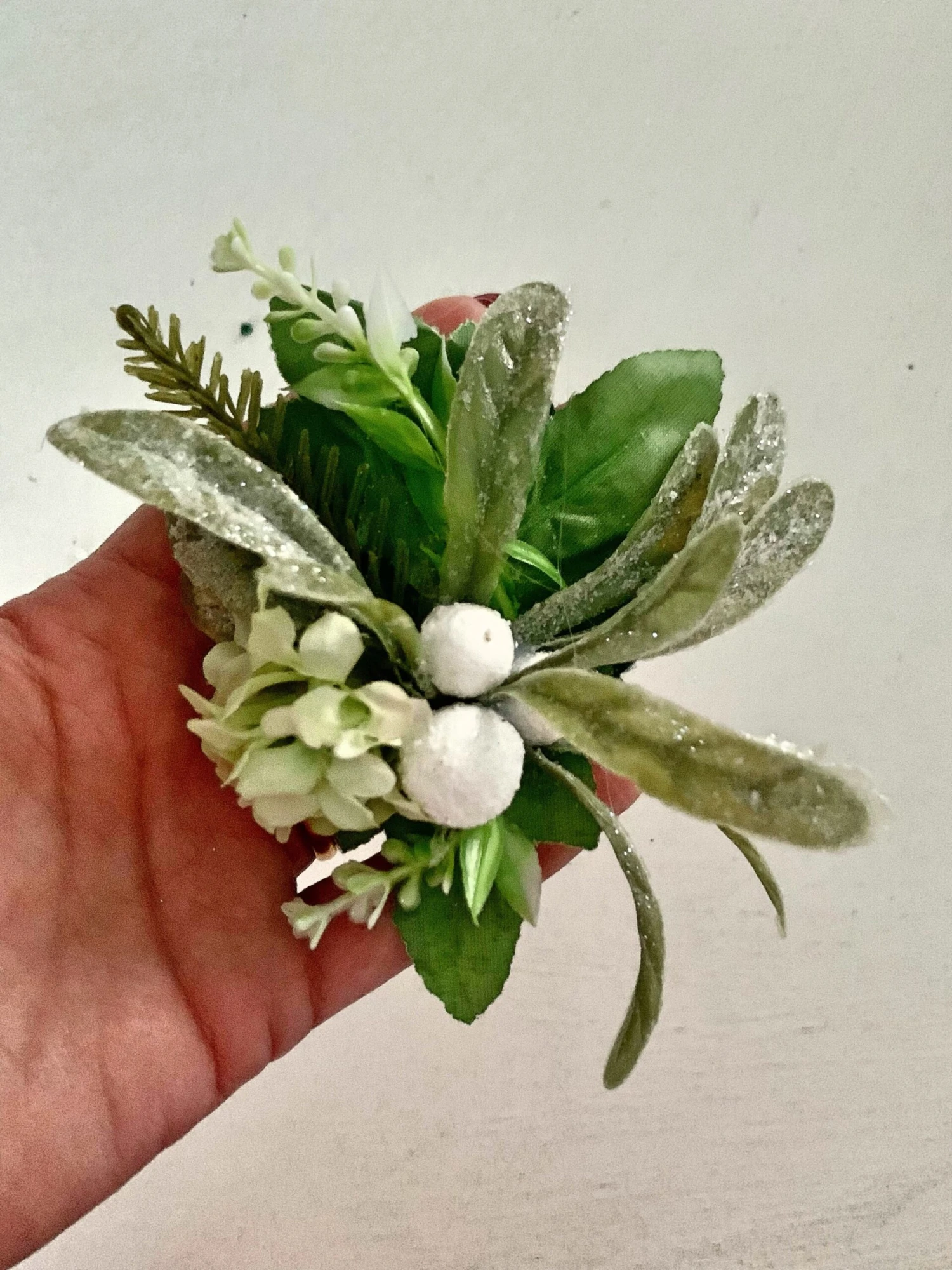 Mistletoe Hair Clip Christmas Hair Clip 3 Mistletoe Hair Clip Christmas Hair Clip