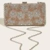 Rhinestone Chain Box Bag/ Clutch Bag/ Evening Bag/ Bridal/ Anniversary/ Engagement/ Wedding/ Christmas/ Gift/ Birthday/ Formal Event -Cheap Bags & Purses Store il fullxfull.4379066843 ez9v