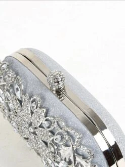 Metallic Rhinestone Box Bag/ Clutch Bag/ Evening Bag/ Bridal/ Wedding/ Bridesmaids/ Engagement/ Anniversary/ Christmas/ Gift/ Birthday/party -Cheap Bags & Purses Store il fullxfull.4379122533 t0wm
