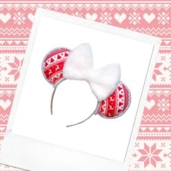 READY TO SHIP - Nordic Christmas - Christmas Collection - Disney Inspired Minnie Mouse Ears